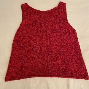 Eileen Fisher Heavy Knit Cotton Tank Top